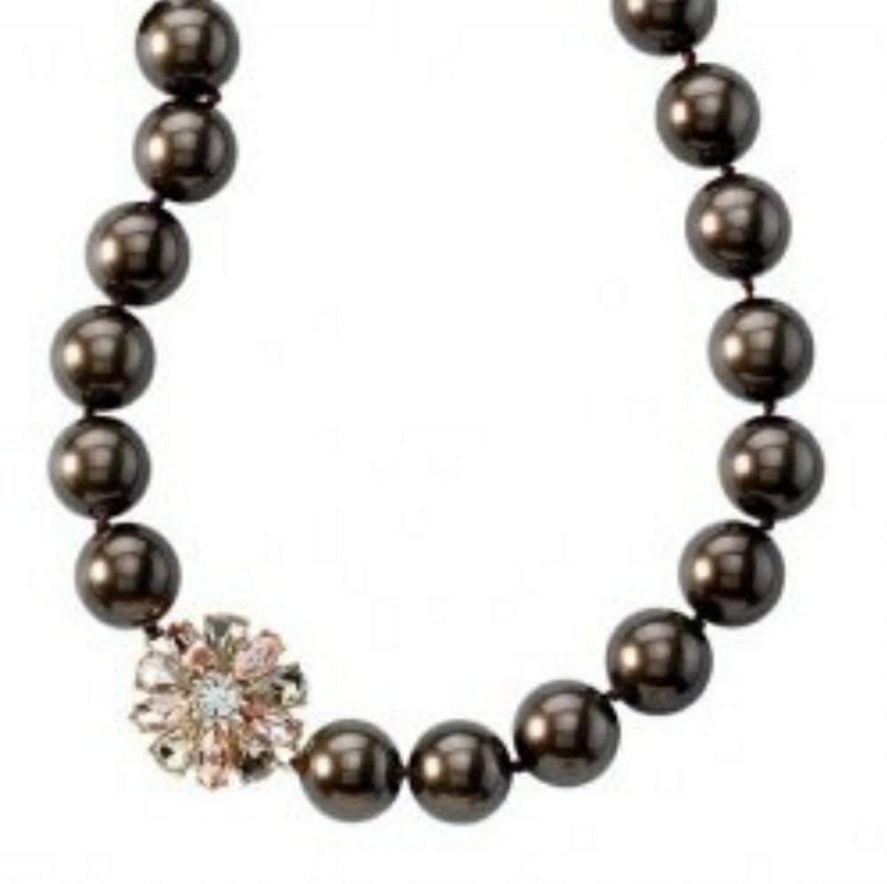 Lia Sophia Taffeta Statement Necklace